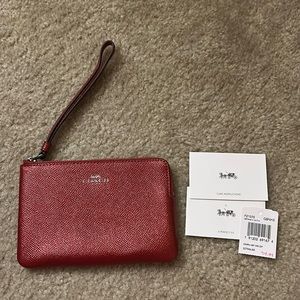 Coach zip wallet